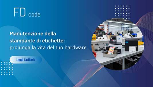 manutenzione stampante termica